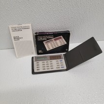 Vintage Texas Instruments TI-1780 Solar Light Powered Calculator w/ Box ... - $14.75