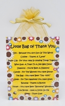 Little Bag of Thank you - A Unique Fun Novelty Gift To Say Thank You - $8.25