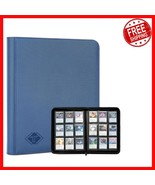 Versatile 9 Pocket Card Binder with Durable Zipper - Safe for All Card T... - $587.19 MXN