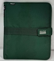Vintage Mead Five Star First Gear Wire Bound Notebook Folio Cover Green - £12.89 GBP