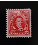 1954 5c U.S. Internal Revenue, Documentary, W. Campbell, Carmine, R658, ... - $43.06 MXN