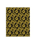 Thick sunflower flower decorative Flannel  fleece throw blanket  for Sof... - $22.99+