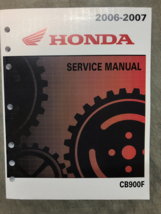 2002 2003 2004 2005 2006 2007 HONDA CB 900F CB900F Service Repair Factory Manual - £110.12 GBP
