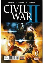 Civil War Ii #0 (Of 8) Coipel 2ND Print Var (Marvel 2016) &quot;New Unread&quot; - £4.52 GBP
