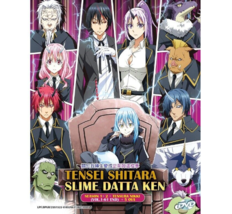 DVD Anime That Time I Got Reincarnated As A Slime Season 1+2 +Tensura (1-61)+OVA - £30.64 GBP