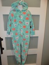 Joe Boxer Green Fox/Bear 1 Piece Sleeper Size XS (4/5) Girl's NEW - $18.00