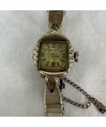 Bulova Women’s Vintage Watch, M6, 10k R.G.P. Bezel, Parts/Repair, Stainl... - £78.09 GBP