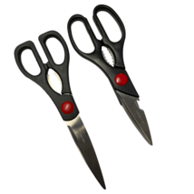 Kitchen Shears Two-Pack - 9&quot; &amp; 8.5&quot; Blades - Stainless Steel - £8.78 GBP