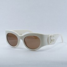 GUCCI GG1544S 004 Ivory/Brown 53-21-140 Sunglasses New Authentic - £153.70 GBP