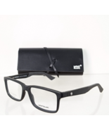 New Authentic Mont Blanc Eyeglasses MB 0402 002 57mm MB Black Frame - $3,613.75 MXN