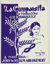 La Cumparsita The Masked One Piano Solo Sheet Music By G.H. Rodriguez - £6.07 GBP