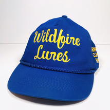 Vintage Wildfire Lures Fishing Trucker Style Snap Back Hat Cap T.I. Bran... - $21.73