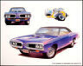 1970 Dodge Super Bee 383 Magnum Art Print Lithograph &#39;70 - £22.94 GBP