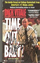 Dick Vitale Signed Time Out, Baby! 1991 Paperback Book ESPN - £19.45 GBP
