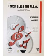 God Bless the U.S.A Sheet Music SATB w instruments Choir CHM00083 Warner... - £5.57 GBP