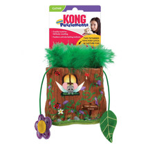 KONG Cat Puzzlements Hideaway Cat Toy Brown/Green 1ea - £7.12 GBP