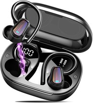 Oyib Wireless Earbuds Bluetooth 5.4 Headphones Sport, 50H Bluetooth, Black - $39.99