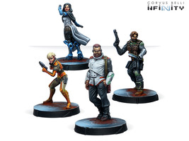 Infinity Agents of the Human Sphere. RPG Characters Set CVB280744 - $74.99