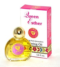 5 x Queen Esther Anointing Oil 7.5 ml - 1/4oz From The Holyland Jerusalem (5 bot - £18.20 GBP