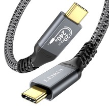 Long Usb C To Usb C Cable 240W Fast Charging, 20Gbps High Speed Data Tra... - £32.04 GBP
