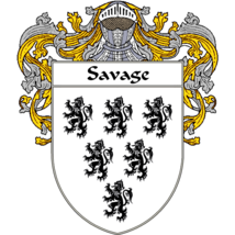 Savage Family Crest / Coat of Arms JPG and PDF - Instant Download - £2.27 GBP