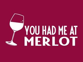 FUNNY TSHIRT You Had Me At Merlot T-Shirt Red Wine Mens Womens Tee Shirt - $12.95