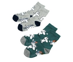 Sock 2-pack size EUR 31-33 Set Boys Moomin - Nordicbuddies - $451.02 MXN