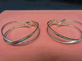 Jose Maria Barrera Spanish  Silver Gilt Double Loop Earrings (YC1-03) - £102.03 GBP