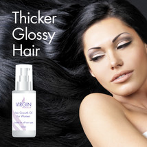 Virgin For Women Hair Growth Oil Get Full Hair Volume No Balding Thinning - £22.04 GBP