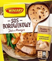 Winiary Sos Borowikowy Boletus Mushroom Sauce In A Packet Free Shipping - £4.48 GBP