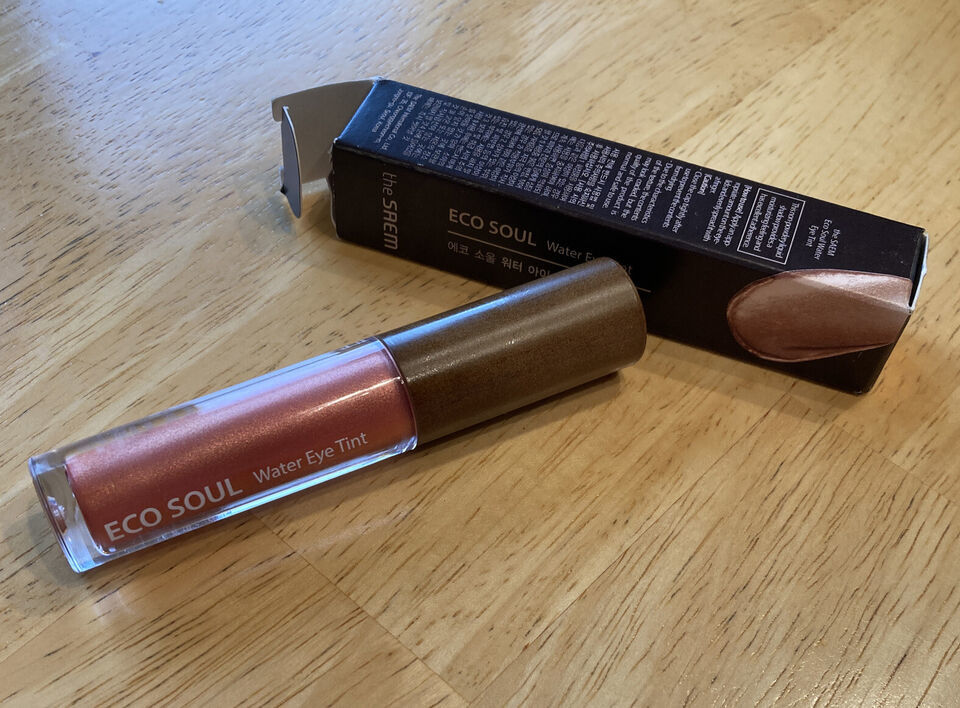 The SAEM ECO SOUL Water Eye Tint 0.14oz./5g Glittering Pink PK01 NIB - $3.47