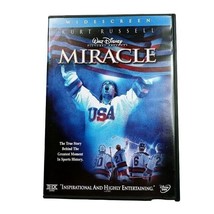 Miracle DVD 2004 Movie Kurt Russel PG Drama Hockey Action Disney 7869362319 - $5.00