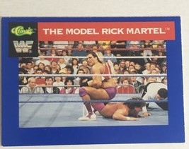 The Model Rick Martel WWF Trading Card World Wrestling  1991 #128 - £1.47 GBP