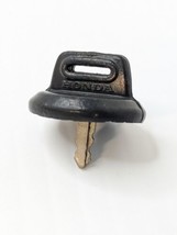 Used Honda 4Wheeler Motorcycle Key for Code B18 OEM With Rain Dust Cap C... - $21.78