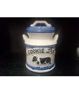 Treasure Craft Milk Jug Cow Cookie Jar 9&quot; - £15.46 GBP