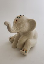 Lenox China Jewels Collection Sitting Baby Elephant Figurine Gold Leaf Nativity  - £19.95 GBP