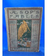 AESOP&#39;s FABLES In Words Of One Syllable 1895? Copyright. The Cassell Pub... - £29.41 GBP