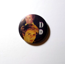 Duran Duran Simon Le Bon Vintage 1980's DD Badge Button Pinback Pop Rock 1" - $12.95