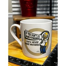 Coffee Mug Homer Simpson retired &quot;If You Don&#39;t Do Anything&quot; Large - £11.18 GBP