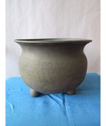 Vintage S W Farber Footed Hammered Brass/Copper Flower Plant Pot Bowl Pl... - €55,68 EUR