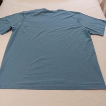 Carhartt Loose Fit K87 H54 Men’s Blue Cotton Blend T-Shirt Short Sleeve Size 2XL image 2