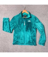 The North Face Osito Jacket Women SP S Green Aqua Teddy Deep High Pile F... - £20.12 GBP