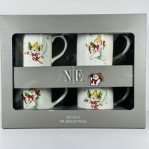 Mr Bingle Mugs Set of 4 Noble Excellence 2023 Dillard&#39;s Exclusive - £59.02 GBP