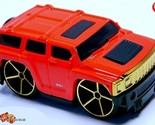 RARE KEYCHAIN RED GOLD HUMMER H3 CARICATURE CUSTOM Ltd EDITION GREAT GIFT  - $42.98