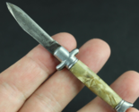 RARE! vintage MINIATURE fixed blade knife PEARL 1950&#39;s 3 5/8&quot; USA - $24.99