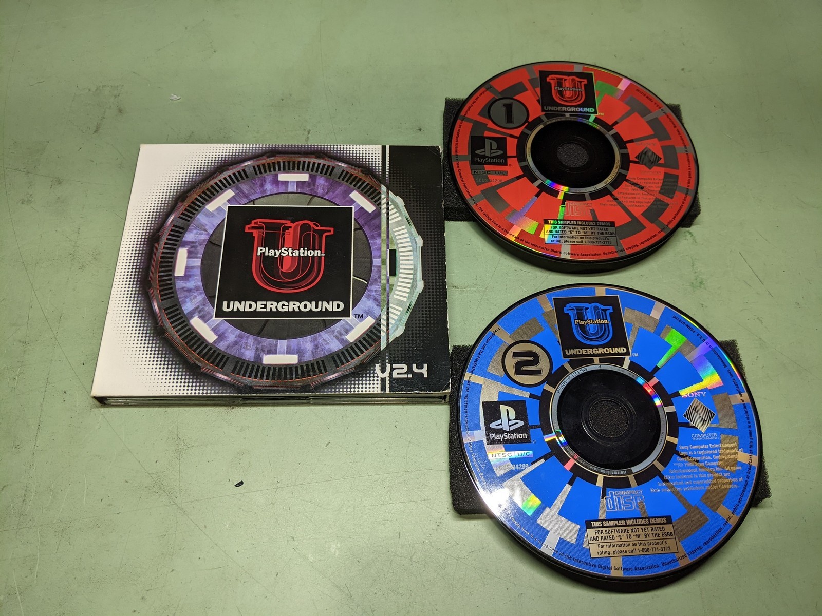 PlayStation Underground V2.4 Sony PlayStation 1 Complete in Box - $6.12
