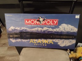 Monopoly Alaska Edition Board Game 1997 Parker Brothers Complete In Box - £30.89 GBP
