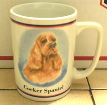 Coffee Mug Cup Cocker Spaniel Dog Ceramic - $9.55