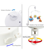 Windup Movement Music Box Baby Mobile Crib Rotating Bed Bell - €4,60 EUR+