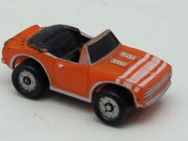 Micro Machines Galoob Vintage Orange Chevy &#39;68 Camaro Convertible Car  - £5.83 GBP